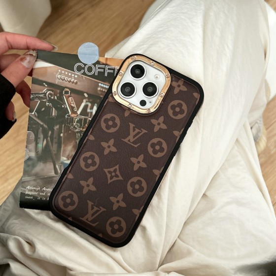 Trendy Branded Phone Cases for iPhone 16/15/14/13/12/11 Pro Max/Plus - Shockproof Phone Covers